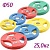 Блин обрезиненный (желтый) (d 50 мм.) 25 кг. HKPL116-COLOR-d50