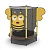 Батут UNIX line 4.6 ft BEE (140 cm)